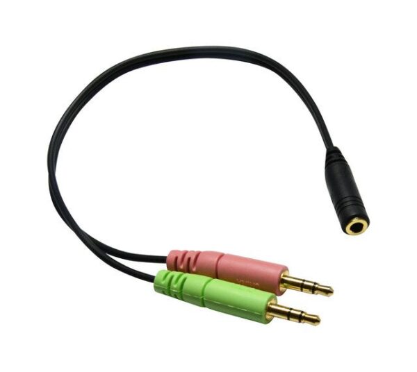 Andrea Communications C-200 Adapter Cable Mobile Headset to Computer